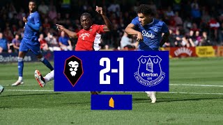 SALFORD CITY 21 EVERTON  Preseason highlights [upl. by Halfon943]