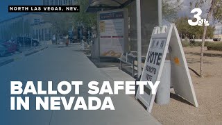 Nevada elections officials assure ballot safety after dropbox fires in other states [upl. by Dygall]