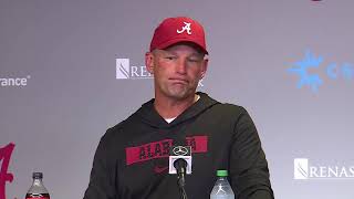 LIVE Alabama head coach Kalen DeBoer speaks after the Tide takes down Georgia 4134 [upl. by Fleda]