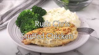 Ruth Chris Stuffed Chicken [upl. by Esiahc]