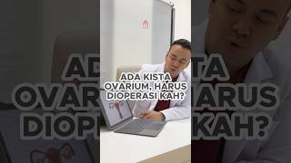 Kista Ovarium perlu operasi 🫢 kista kistaovarium kesehatanwanita [upl. by Amaris]