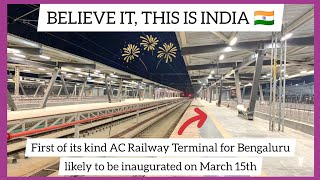 Indias 1st Centralised AC Terminal at Bengaluru to be Inaugurated on March 15  watch Pics amp Facts [upl. by Slotnick847]