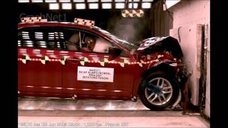 Ford Fusion  2010  Frontal Crash Test  NHTSA  CrashNet1 [upl. by Idnib]