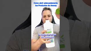 Como Abrir Correctamente los Productos de Amway LOC DISHDROPS amp SA8 [upl. by Wilden]