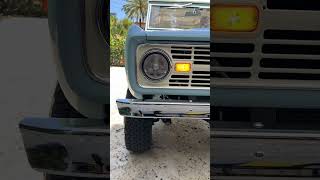 Pristine 1969 Ford Bronco ICON ASMR  Bring a Trailer [upl. by Leahcimed]