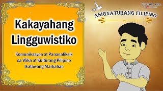 KAKAYAHANG LINGGUWISTIKO  Ponolohiya  Morpolohiya  Sintaks  Semantika  KPWKP [upl. by Eiznikcm629]