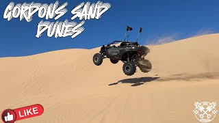 Maverick R Racing Jumping amp Ripping At Gordons Well Sand Dunes [upl. by Ecniuq]