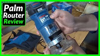 Ferrex 600W Palm Router From Aldi Tool Review [upl. by Annwahs]