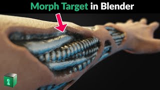 Blender Secrets  Blend objects like “Morph Target” in Zbrush [upl. by Orpheus101]