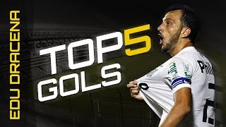 TOP 5 Os cinco gols mais importantes de Edu Dracena pelo Santos FC [upl. by Enelym]