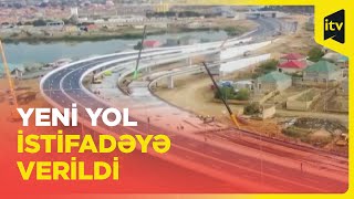 Yeni yolun istifadəyə verilməsi ilə “Koroğlu” qovşağına düşən nəqliyyat yükü xeyli azalacaq [upl. by Benilda871]