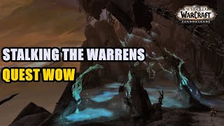 Stalking the Warrens Quest WoW Hunt Shadehounds [upl. by Ahsek]