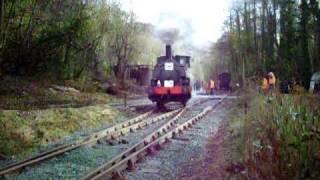 First Steam Train Movements on the Nantmawr Branch in over 40 years [upl. by Rida]