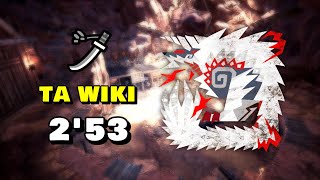 MHWI  Xbox Stygian Zinogre 253 Solo Longsword TA Wiki Rules [upl. by Jaycee]