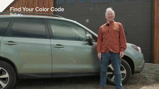 Subaru Paint Codes  Find the Color Code on Your Subaru  Quick amp Easy [upl. by Aryk]