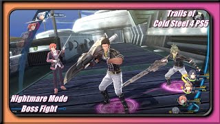 Trails of Cold Steel 4 PS5  Nightmare Mode Boss  Leo Xeno amp Lechter [upl. by Kunz]