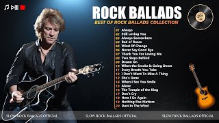 Slow Rock Ballads  Most Popular Rock Ballads Songs Of All Time  Bon Jovi Scorpions Guns N Roses [upl. by Linders]