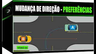 CRUZAMENTO DE VIAS  LOCAL NÃO SINALIZADO  MUDANÇA DE DIREÇÃO x PREFERÊNCIA  REGRAS DE TRÂNSITO [upl. by Carter61]