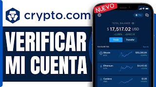 Como Verificar Mi Cuenta En CryptoCom  En 2024 [upl. by Leanahtan]