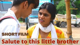 Short Film  Salute to this little brother  An emotional story  Storygram  ALLAHABAD [upl. by Adnilym]