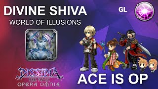 Ace is OP  Assailing Shiva LUFENIA  Ace Porom Auron DFFOO GL [upl. by Liberati]