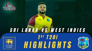 1st T20I  Highlights  West Indies Tour Of Sri Lanka  13th October 2024 [upl. by Lairret]