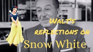 Walt Disney Reflects On The Origins Of Snow White [upl. by Tomkin]