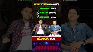 Top 5 Richest Bollywood Actors movie srk salmankhan bollywood akshaykumar [upl. by Latham]