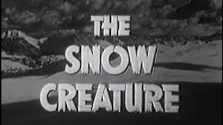 The Snow Creature 1954 Horror Science Fiction [upl. by Camilo]