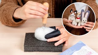 Needle Felting Beginner Tutorial [upl. by Akima]