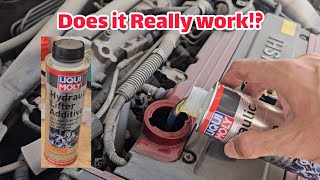 liqui Moly Lifter Additive in my Evo 8 [upl. by Noskcaj]