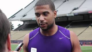 Austin SeferianJenkins Post Practice [upl. by Eynahpets]