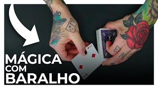 MÁGICA PROFISSIONAL com BARALHO  COMO FAZER  TUTORIAL [upl. by Ynffit]