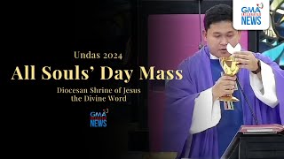 All Souls’ Day Mass at Diocesan Shrine of Jesus the Divine Word  GMA Integrated News  Replay [upl. by Teevens]