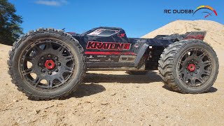 ARRMA Kraton 8s EXB with a NEW Brutally FAST Setup Extreme Beatdown [upl. by Beebe39]