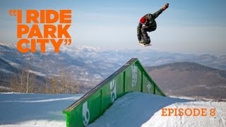 I Ride Park City Snowboarding with Scott Stevens Ben Bilodeau and Ozzy Henning [upl. by Nysilla89]