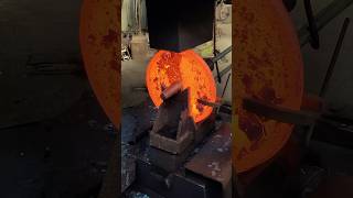 Forging Giant RedHot Steel  Expanding Holes and Compressing for Perfect Metal Shaping [upl. by Wilson722]