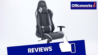 Typhoon Raid Gaming Chair Fabric Functions [upl. by Eiclek]