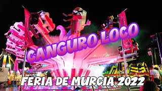 Canguro Loco Feria de Murcia 2022 realizado por Feriadatabase [upl. by Zeph]