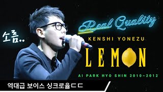 Lemon  20102012박효신 AI cover [upl. by Haret546]