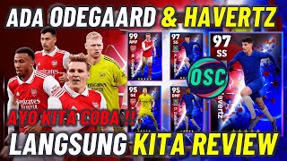 BORONG AKU INGIN ODEGAARD 99 amp HAVERTZ 97  REVIEW DERBY LONDON SELECT ZAKARIA EFOOTBALL 2023 [upl. by Reichert]