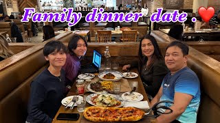 Family dinner in Scaddabush  Sponsored by Ate KC  thankyou highlights subscribers [upl. by Caniff]