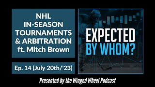 EXPECTED BY WHOM quotNHL INSEASON TOURNAMENTS amp ARBITRATION ft Mitch Brownquot  Ep 14 [upl. by Anilemrac]