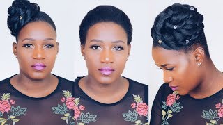 BRIDESMAIDS BUN  SLEEK AND EASY IN LESS THAN AN HOUR [upl. by Ahmar]