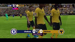 Wolves vs Chelsea  GAMEPLAY FC MOBILE [upl. by Llehcsreh]