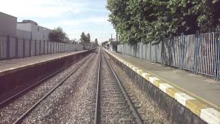 A suburbian train approaching Süreyyaplajı Station [upl. by Oneg]