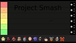 Project Smash Tier List part 4 [upl. by Nevets689]