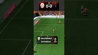 Galatasaray Tottenham  Avrupa Ligi 4 Hafta  FC 25 gs galatasaray europaleague [upl. by Stochmal422]