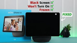 Amazon Echo Show 10 How To Fix Stuck On Black Screen Unresponsive [upl. by Nairadal371]