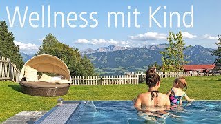 Allgäuer Berghof  Wellness mit Kind  Ein Tag im Familien und Wellnesshotel [upl. by Ikkela]